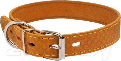 Ошейник Homepet Ромбы 25мм 39-49см / 84012 (янтарь)
