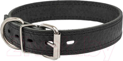 Ошейник Homepet Ромбы 30мм 45-55см / 84014 (черный)