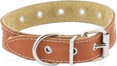 Ошейник Homepet 30мм до 52см / 84022 (коричневый)