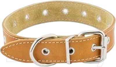 Ошейник Homepet 30мм до 52см / 84024 (янтарь)