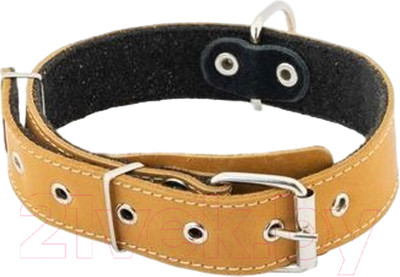 Ошейник Homepet 35мм 45-60см / 84039 (янтарь)