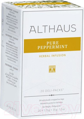 Чайный напиток Althaus Deli Packs Чистая Мята (20x1.75г)