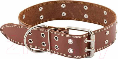 Ошейник Homepet 45мм 59-71см / 77817 (коричневый)