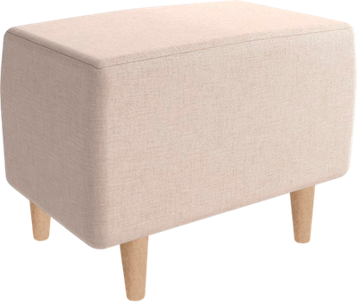 Пуф Mio Tesoro Тайвас (Twist 01 кремовый)