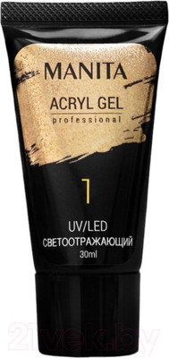 Акригель Manita Professional №01 светоотражающий (30мл)