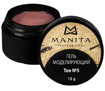 Моделирующий гель для ногтей Manita Professional Однофазный №5 (15мл)