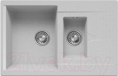 Мойка кухонная Polygran Brig 770 (светло-серый)