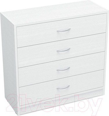 Комод Involux Престон 226T002 (белый структурный)