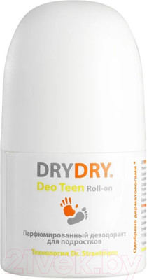 Дезодорант шариковый Dry Dry Для подростков (50мл)