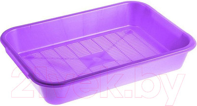 Туалет-лоток Homecat Atlantis с сеткой / 80934 (фиолетовый перламутр)