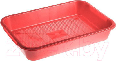Туалет-лоток Homecat Atlantis с сеткой / 80936 (рубиновый перламутр)