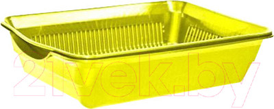 Туалет-лоток Homecat Atlantis с сеткой / 80943 (желтый перламутр)