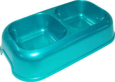 Миска для животных Homepet Двойная / 71338 (2x350мл)
