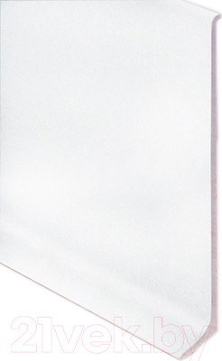 Плинтус Profiling ПЛ-100 (3м, белый муар)