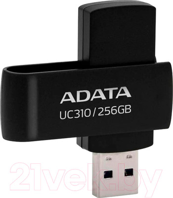USB flash накопитель A-data UC310 256GB (UC310-256G-RBK)