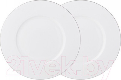 Набор тарелок Lefard Кристал Платинум / 414-061 (2шт)