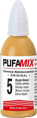Пигмент Pufas PufaMix универсальный №5 (20мл, оксид охра)