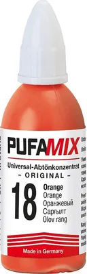 Пигмент Pufas PufaMix универсальный №18 (20мл, оранжевый)
