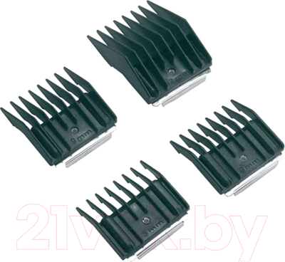 Набор насадок к машинке для стрижки волос Dewal Classic 03-S (черный)