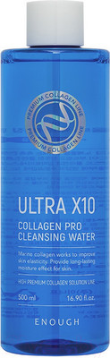Вода для лица Enough Ultra X10 Cleansing Water (500мл)