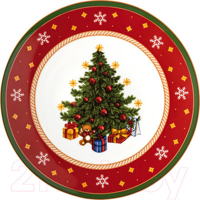 Блюдо для торта Hutschenreuther Happy Wintertime / 02488-727470-12816