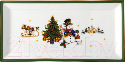 Блюдо Hutschenreuther Happy Wintertime / 02488-727472-12936 (зеленый)