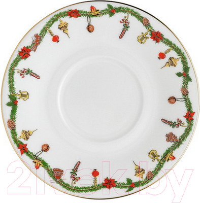 Блюдце Hutschenreuther Nora Christmas / 02048-726037-14771