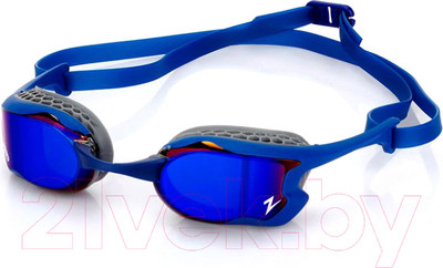 Очки для плавания ZoggS Raptor HCB Mirror / 461085 (синий/синий)