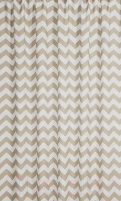 Шторка-занавеска для ванны IDDIS BR03P18i11 (бежевый)