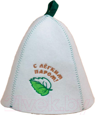 Шапка для бани Главбаня С легким паром Лист Б40378