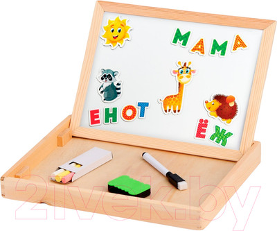 Доска для рисования Лесная мастерская Алфавит / 9712476