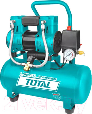 Воздушный компрессор TOTAL Безмасленный TCS1110152