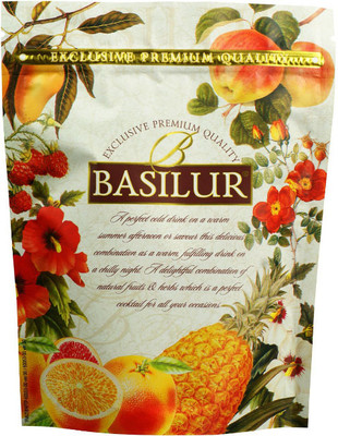 Чайный напиток Basilur Fruit Infusions Strawberry&Raspberry (100г)