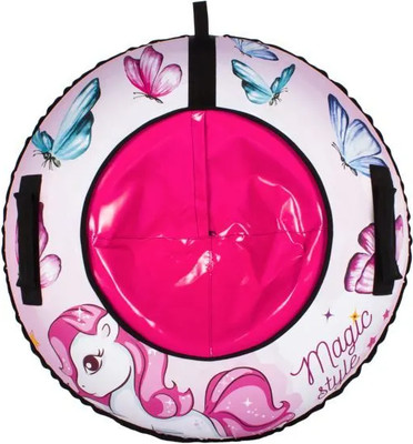 Тюбинг-ватрушка Snowstorm BZ-90 Unicorn / W112870 (розовый)