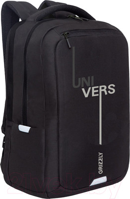 Рюкзак Grizzly RU-434-1 (черный/серый)
