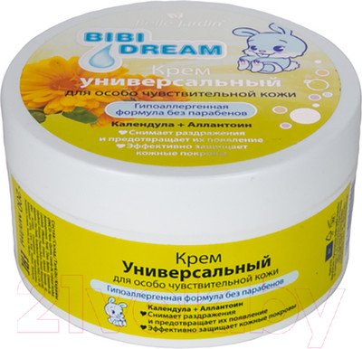 Крем детский Belle Jardin Bibi Dream Универс. для особо чувств. кожи Календула + Аллантоин (200мл)