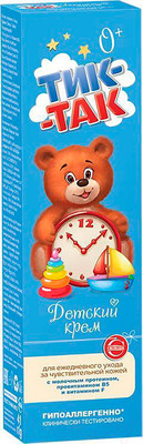 Крем детский Svoboda Тик-так с молочным протеином витамином B5 и F (41г)