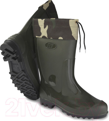 Сапоги для охоты и рыбалки FortMen ПВХ 02 / 350 с манжетой (р-р 43)