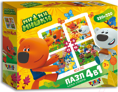 Набор пазлов Topgame Ми-ми-Мишки. Веселье / 01359