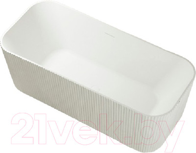 Ванна из искусственного камня Abber Stein AS9663 (белый матовый)