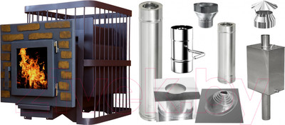 Печь-каменка КомфортПром Сталь / 1002210046