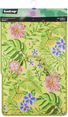 Набор ковриков для ванной и туалета SunStep Tropic 50x80/50x50 / 37-655