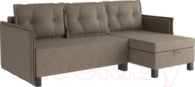 Диван угловой Mio Tesoro Туули (Beige/Grey)