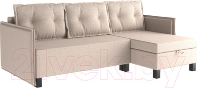 Диван угловой Mio Tesoro Туули (Cream)