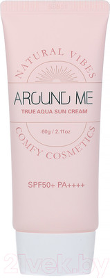 Крем солнцезащитный Welcos Around Me True Aqua Sun Cream (60г)
