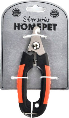 Когтерез для животных Homepet Silver Series с фиксатором / 80013 (р. L)