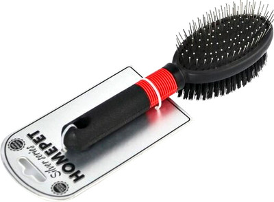 Щетка-расческа для животных Homepet Silver Series / 80023