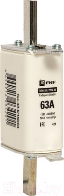 Предохранитель плавкий EKF PROxima / fus-33-0/160/63