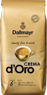 Кофе в зернах Dallmayr Crema d'Oro (1кг)