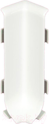 Уголок для плинтуса Profiling Внутренний для ПЛ-60 (белый муар)